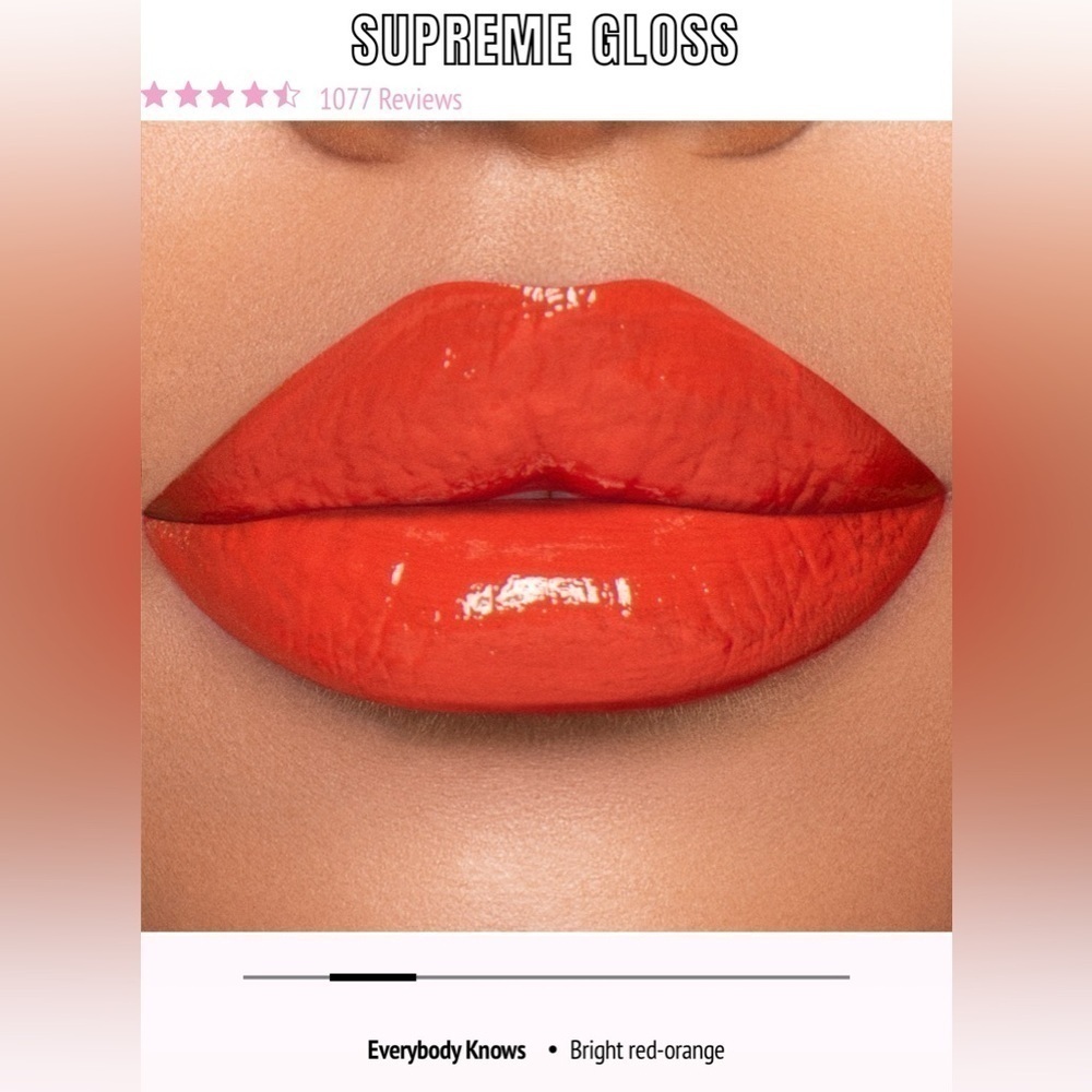 Brand New Jeffree Star Supreme Gloss Full Pigment Lip Gloss in Everybody Knows